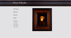 Desktop Screenshot of peterzokosky.com